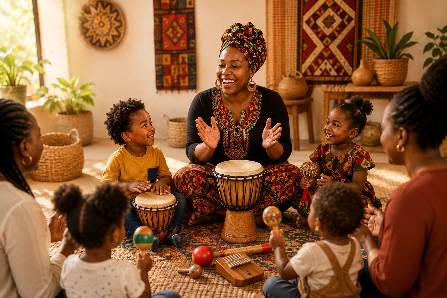 Atelier comptines africaines